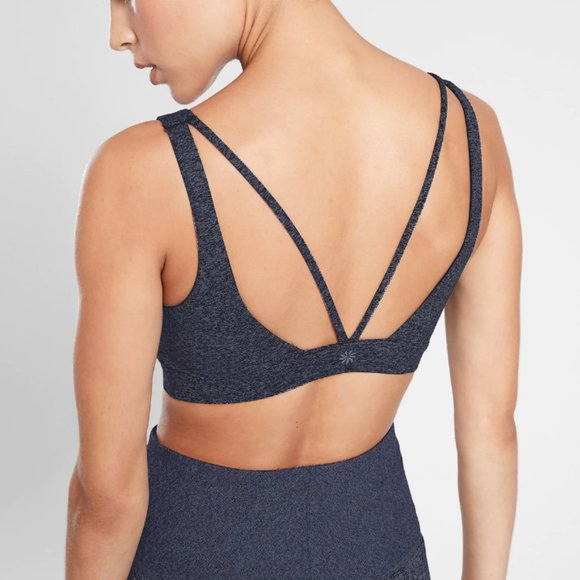 Athleta Other - NWOT Athleta Navy Softluxe Exhale Sports Bra